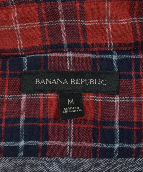 BANANA REPUBLIC（バナナリパブリック）カジュアルシャツ 赤 サイズ:M メンズ/2200689636103