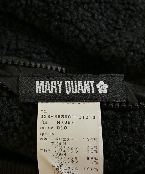 MARY QUANT（マリークワント）ブルゾン 黒 サイズ:M レディース/2200639483023