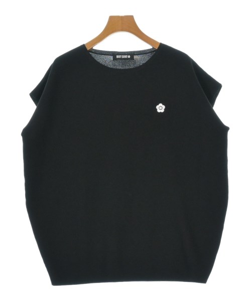 MARY QUANT(マリークワント)ベスト 黒 サイズ:M/2200646291086