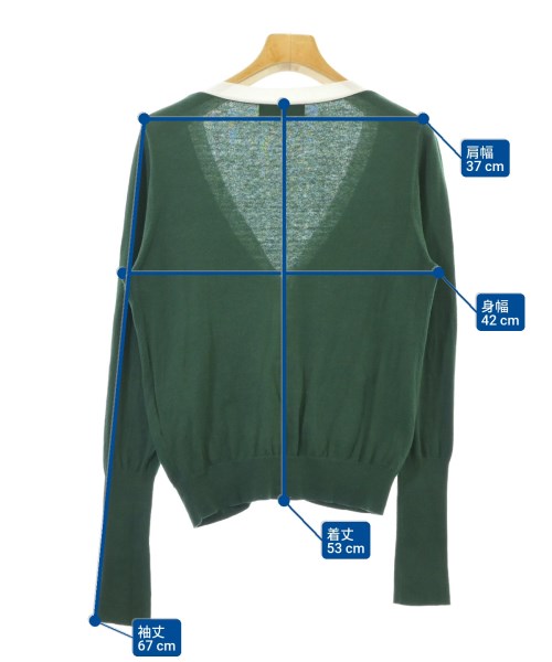 MARY QUANT（マリークワント）カーディガン 緑 サイズ:M レディース/2200670865048