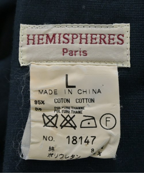 HEMISPHERES（エミスフェール）その他 紺 サイズ:L メンズ/2200658212062