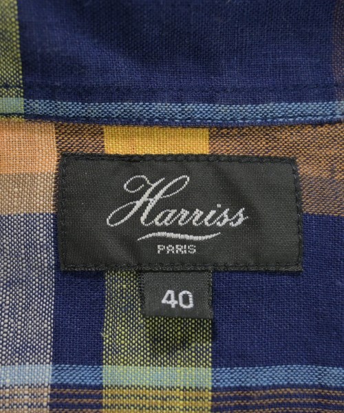 HARRISS（ハリス）カジュアルシャツ 紺 サイズ:40(M位) レディース/2200608828039