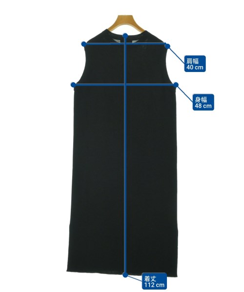 HARRISS（ハリス）ワンピース 黒 サイズ:36(S位) レディース/2200656531066