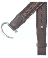 HARRISS（ハリス）ベルト 茶 サイズ:32 メンズ/2200646743219