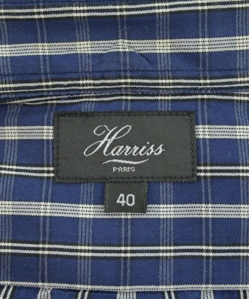 HARRISS（ハリス）カジュアルシャツ 紺 サイズ:40(L位) メンズ/2200682386203