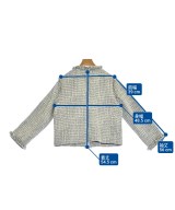 J.CREW（ジェイクルー）ノーカラージャケット 白 サイズ:12(XXL位) レディース/2200636257016