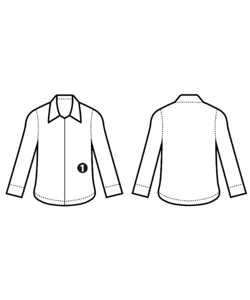 J.CREW（ジェイクルー）ブラウス 黒 サイズ:8(L位) レディース/2200628442079