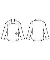 J.CREW（ジェイクルー）ブラウス 黒 サイズ:8(L位) レディース/2200628442079