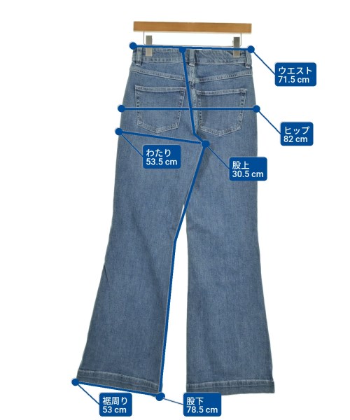 J.CREW（ジェイクルー）デニムパンツ 青 サイズ:25(S位) レディース/2200611606037