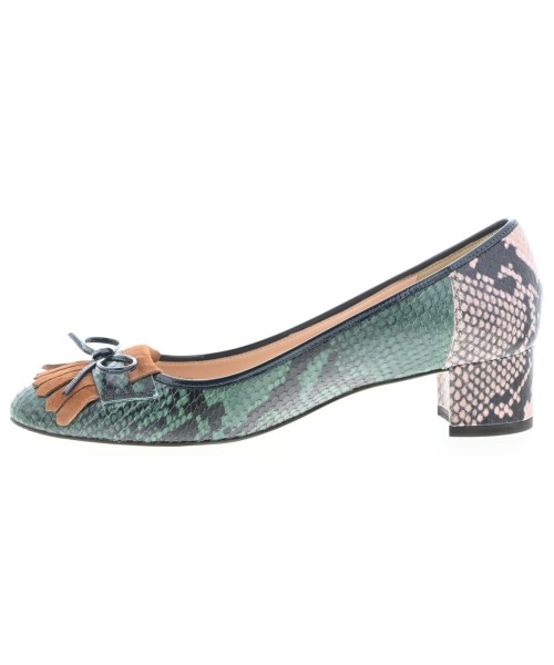 J.CREW（ジェイクルー）パンプス 緑 サイズ:UK7(25.5cm位) レディース/2200678451137
