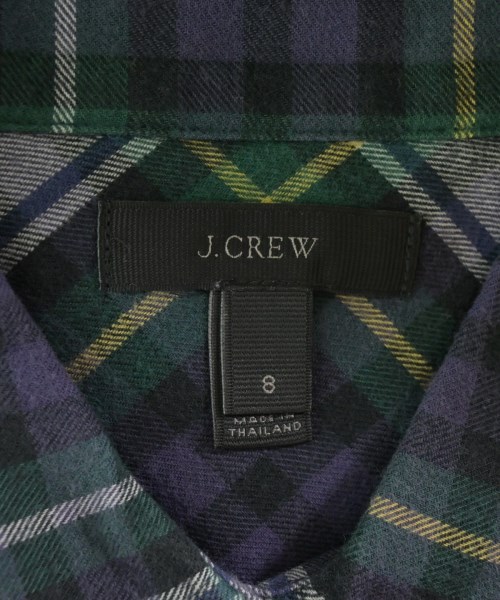 J.CREW（ジェイクルー）カジュアルシャツ 緑 サイズ:8(L位) レディース/2200658061097