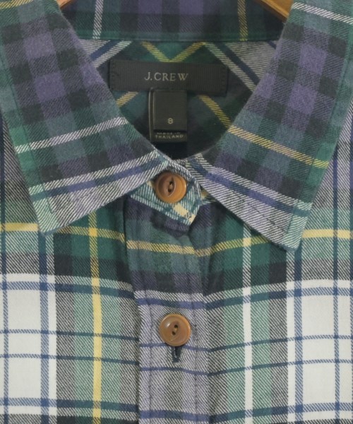 J.CREW（ジェイクルー）カジュアルシャツ 緑 サイズ:8(L位) レディース/2200658061097