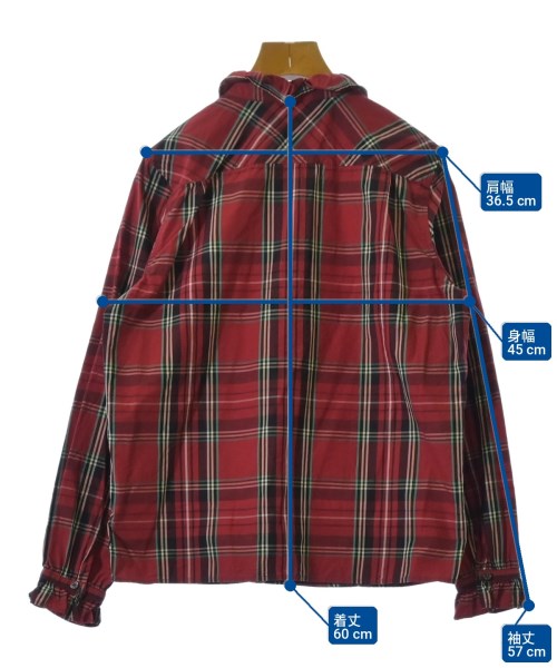J.CREW（ジェイクルー）カジュアルシャツ 赤 サイズ:-(M位) レディース/2200712057134