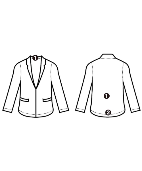 J.CREW（ジェイクルー）カジュアルジャケット 白 サイズ:00(XS位) レディース/2200717466023