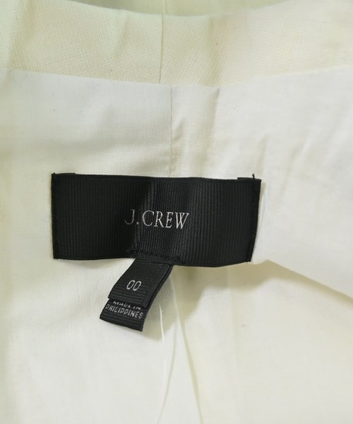 J.CREW（ジェイクルー）カジュアルジャケット 白 サイズ:00(XS位) レディース/2200717466023