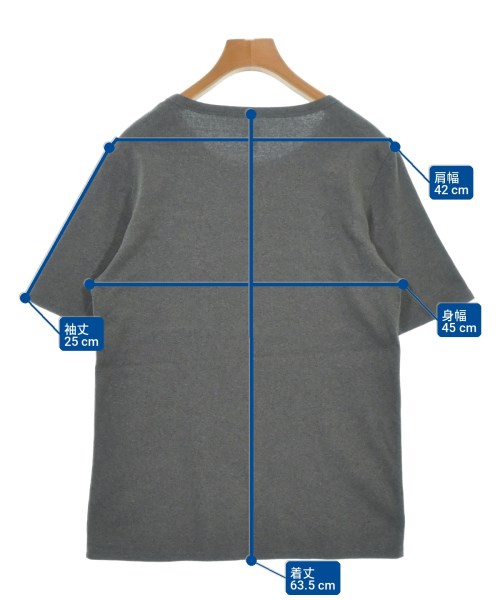 J.CREW（ジェイクルー）Tシャツ・カットソー グレー サイズ:L レディース/2200716007012