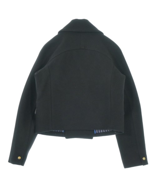 J.CREW（ジェイクルー）ピーコート 黒 サイズ:2(M位) レディース/2200711348011