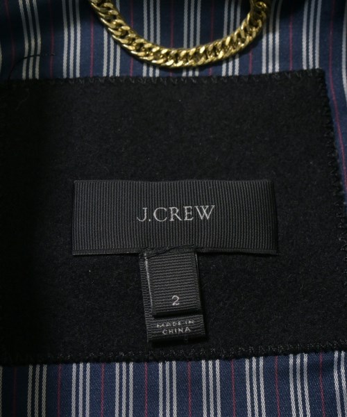 J.CREW（ジェイクルー）ピーコート 黒 サイズ:2(M位) レディース/2200711348011