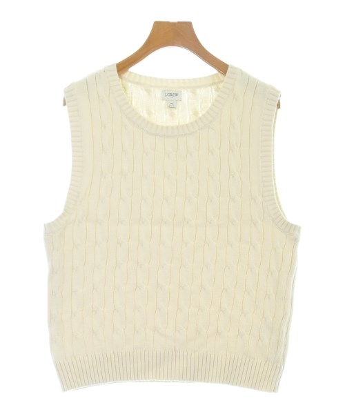 J.CREW(ジェイクルー)ベスト/ノースリーブ 白 サイズ:M/2200667277083