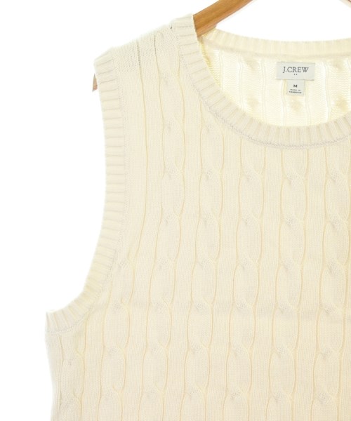 J.CREW（ジェイクルー）ベスト/ノースリーブ 白 サイズ:M レディース/2200667277083