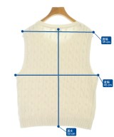 J.CREW（ジェイクルー）ベスト/ノースリーブ 白 サイズ:M レディース/2200667277083