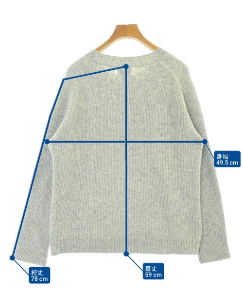 J.CREW（ジェイクルー）ニット・セーター グレー サイズ:S レディース/2200667277106