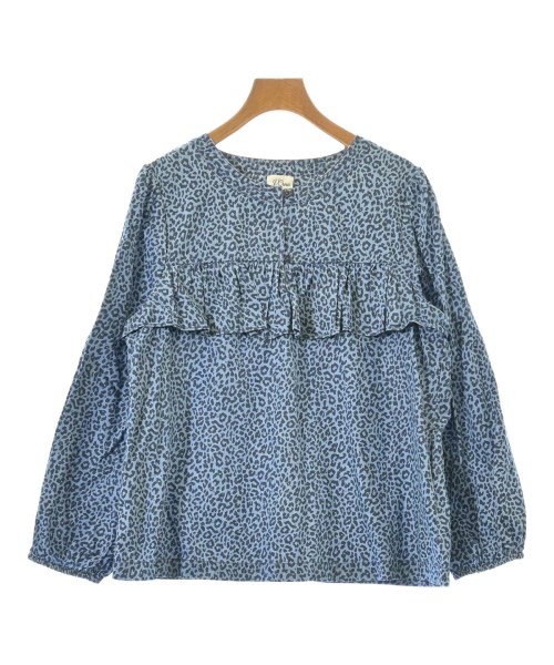 J.CREW(ジェイクルー)ブラウス 青 サイズ:M/2200665652295