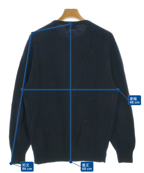 GLENMAC（グレンマック）ニット・セーター 紺 サイズ:40(M位) メンズ/2200670155293