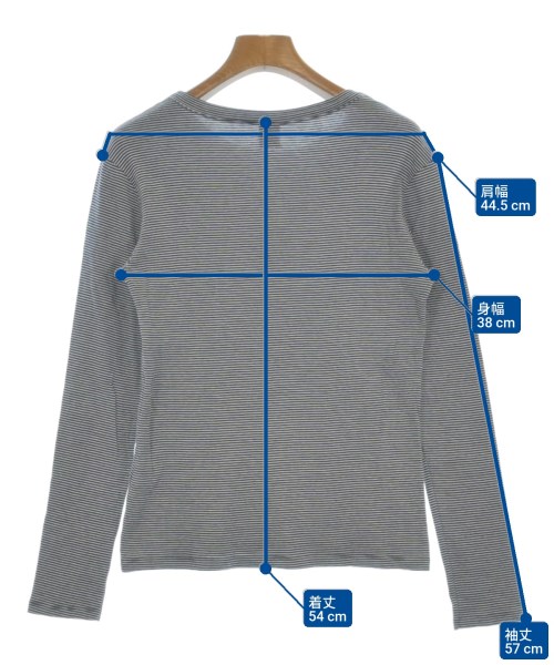 PETIT BATEAU（プチバトー）Tシャツ・カットソー 黒 サイズ:S レディース/2200622340036