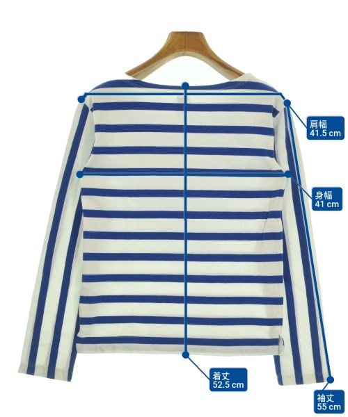 PETIT BATEAU（プチバトー）Tシャツ・カットソー 白 サイズ:XXS レディース/2200624562054