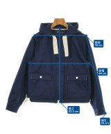 PETIT BATEAU（プチバトー）ブルゾン 紺 サイズ:XS レディース/2200632852161