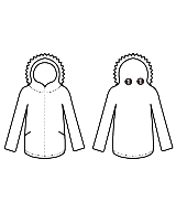 PETIT BATEAU（プチバトー）コート 紺 サイズ:S レディース/2200639165103