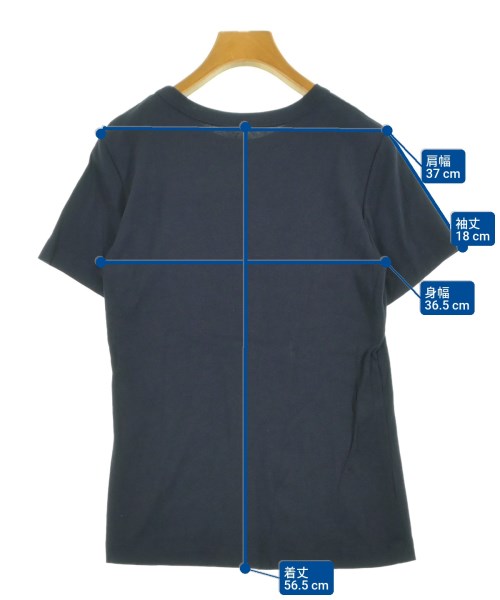 PETIT BATEAU（プチバトー）Tシャツ・カットソー 紺 サイズ:M レディース/2200640257019
