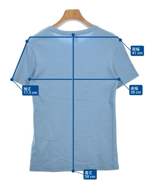 PETIT BATEAU（プチバトー）Tシャツ・カットソー 青 サイズ:S レディース/2200630695234