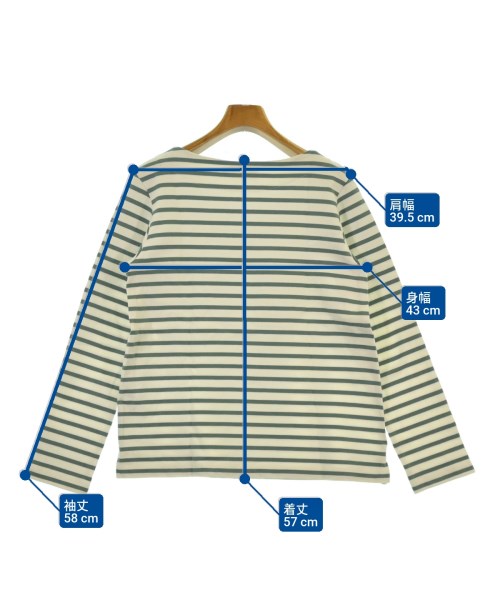 PETIT BATEAU（プチバトー）Tシャツ・カットソー 白 サイズ:S レディース/2200631118022