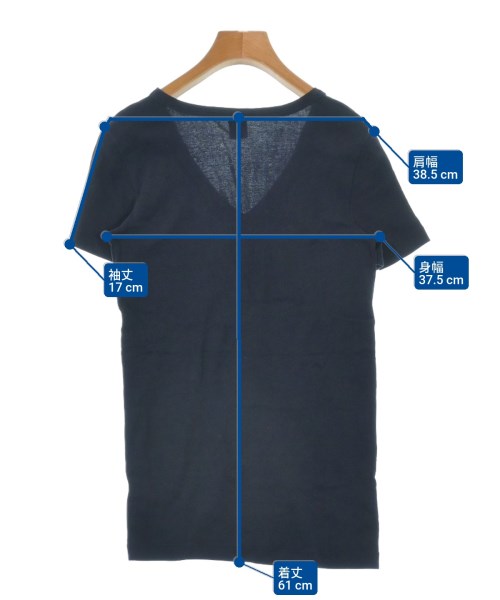 PETIT BATEAU（プチバトー）Tシャツ・カットソー 紺 サイズ:M レディース/2200644331036