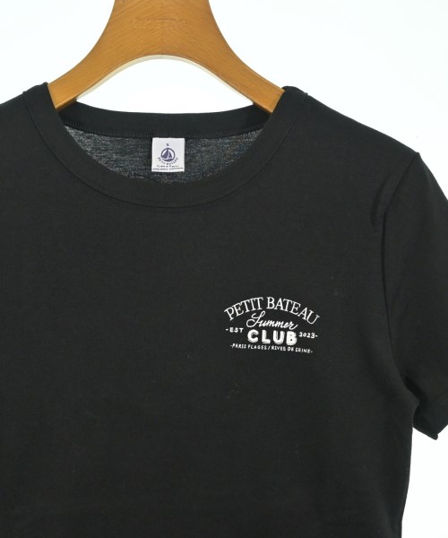 PETIT BATEAU（プチバトー）Tシャツ・カットソー 黒 サイズ:S レディース/2200644599078