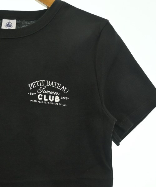 PETIT BATEAU（プチバトー）Tシャツ・カットソー 黒 サイズ:S レディース/2200644599344
