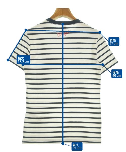 PETIT BATEAU（プチバトー）Tシャツ・カットソー 白 サイズ:S レディース/2200644605496