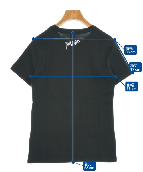 PETIT BATEAU（プチバトー）Tシャツ・カットソー 黒 サイズ:S レディース/2200644756464