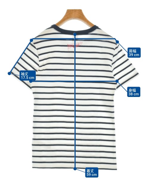 PETIT BATEAU（プチバトー）Tシャツ・カットソー 白 サイズ:S レディース/2200644756556