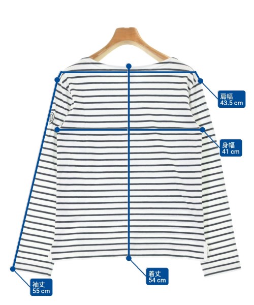 PETIT BATEAU（プチバトー）Tシャツ・カットソー 白 サイズ:XS レディース/2200621138061