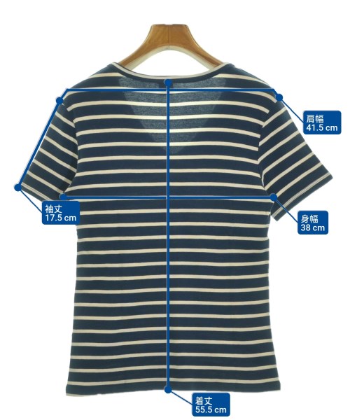 PETIT BATEAU（プチバトー）Tシャツ・カットソー 紺 サイズ:S レディース/2200617046103