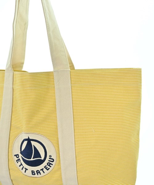 PETIT BATEAU（プチバトー）トートバッグ 黄 サイズ:- レディース/2200618012114