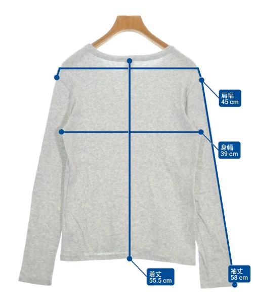 PETIT BATEAU（プチバトー）Tシャツ・カットソー グレー サイズ:M レディース/2200617430063