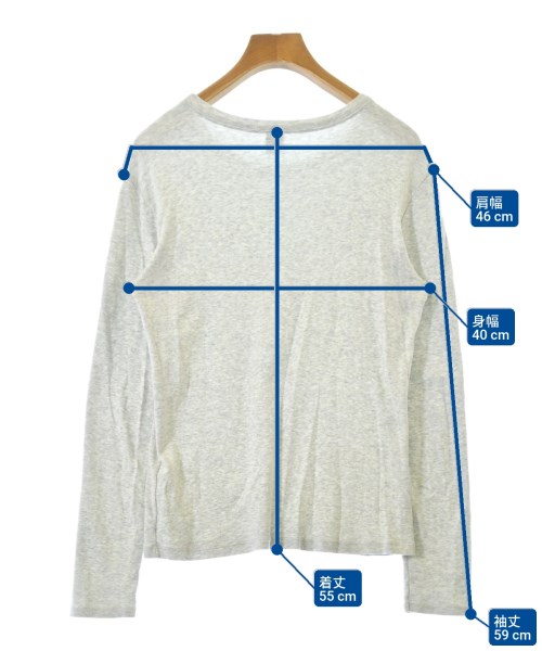 PETIT BATEAU（プチバトー）Tシャツ・カットソー グレー サイズ:M レディース/2200609474037