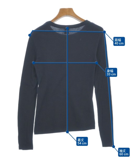 PETIT BATEAU（プチバトー）Tシャツ・カットソー 紺 サイズ:XXS レディース/2200614389043