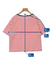 PETIT BATEAU（プチバトー）Tシャツ・カットソー 赤 サイズ:S レディース/2200614848229
