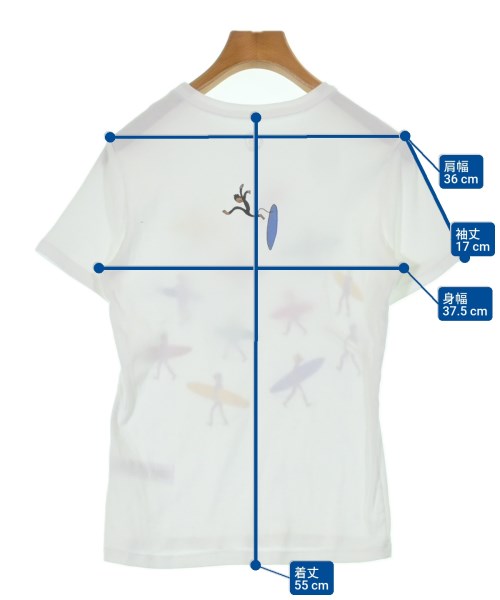 PETIT BATEAU（プチバトー）Tシャツ・カットソー 白 サイズ:S レディース/2200606664080