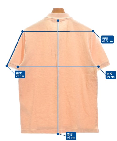 PETIT BATEAU（プチバトー）ポロシャツ ピンク サイズ:L メンズ/2200615432021